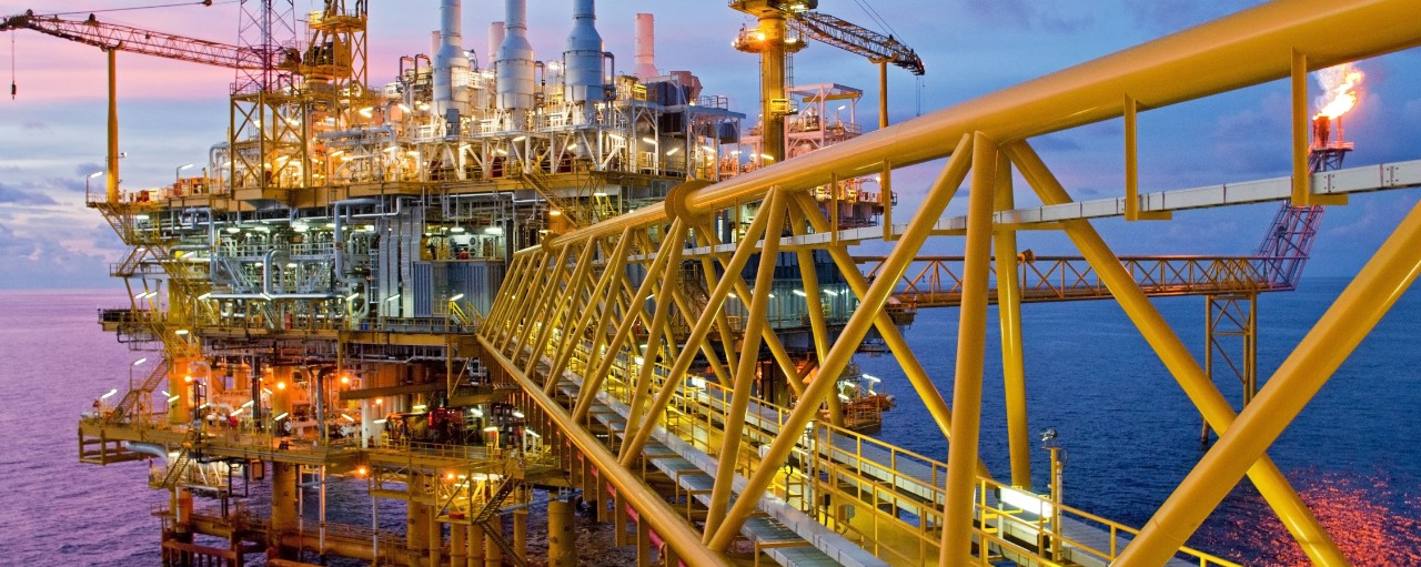 Offshore oil and gas rig