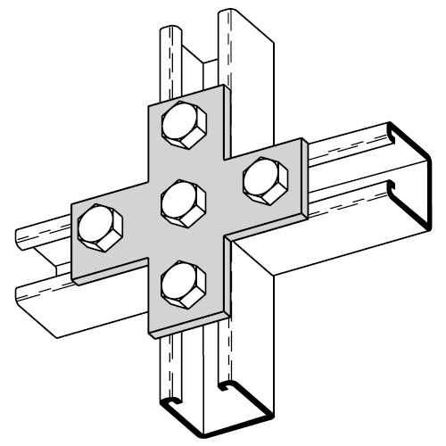 Five Hole Cross Plate
