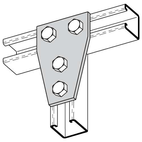 Four Hole Tee Gusset Place